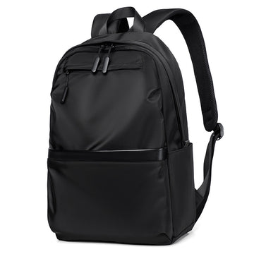 Premium Waterproof High-Density Nylon Backpack for Men & Women | Durable, Fashionable & Lightweight Urban Travel Bag | Black Laptop Backpack for Work, School & Daily Commute | Perfect for Urban Exploration & Minimalist Design Lover